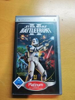 Star Wars Battlefront II PSP Platinum komplett mit Anleitung ULES 00183/P USK ab 16 Jahren